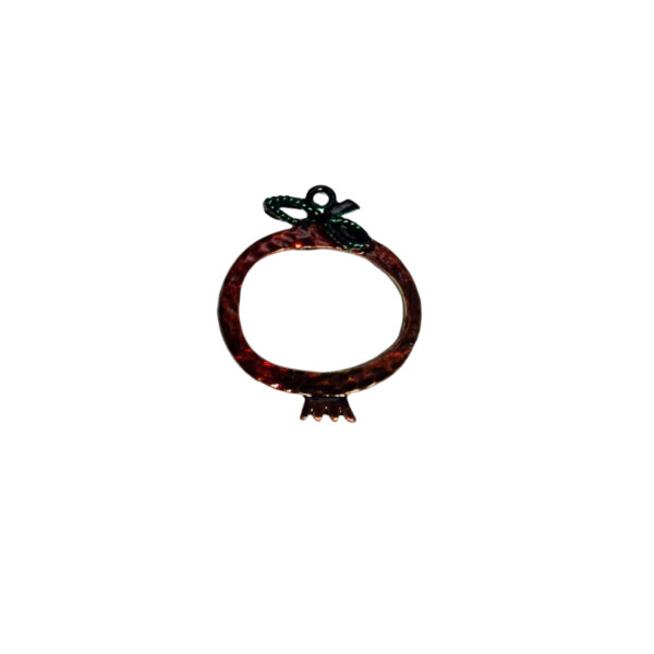 Ρόδι Γούρι πράσινο 4,5cm x 5,5cm