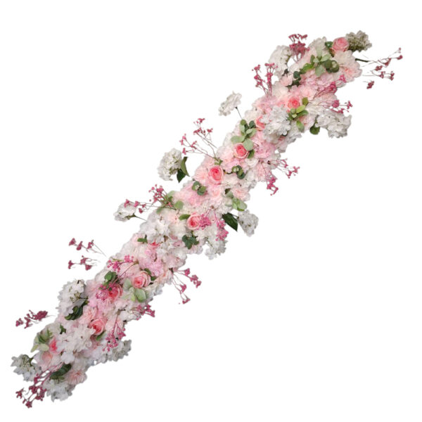 Γιρλάντα με λουλούδια 14cm x 2m