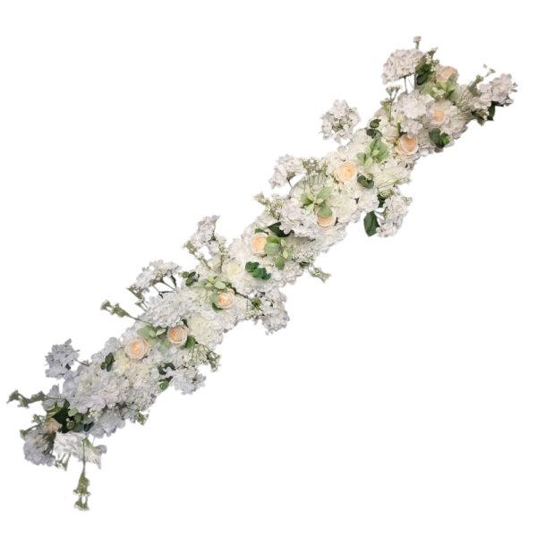Γιρλάντα με λουλούδια 14cm x 2m