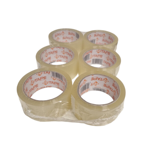 Ακρυλική Ταινία P.P. Αθόρυβη 48mm x 60m 6 Pack