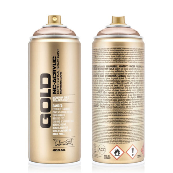 Σπρέυ Ακρυλικό Ροζ Χρυσό 400ml