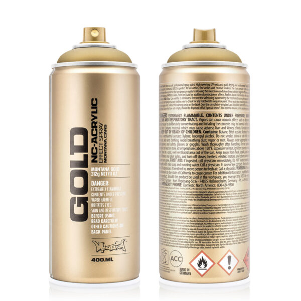 Σπρέυ Ακρυλικό Χρυσό Ματ 400ml