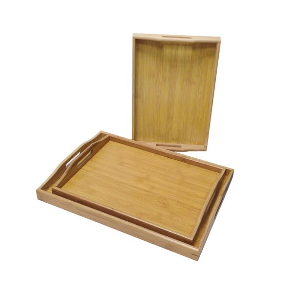 Δίσκος τελάρο bamboo Set 3