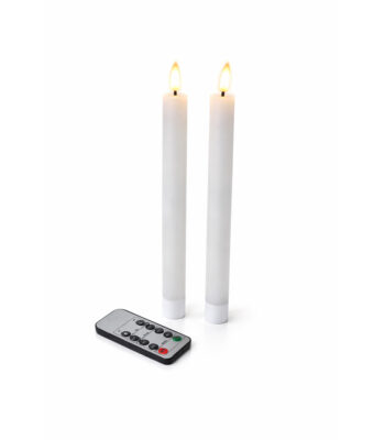 Led Κερί σπαρματσέτο με επικάλυψη κεριού Set 2