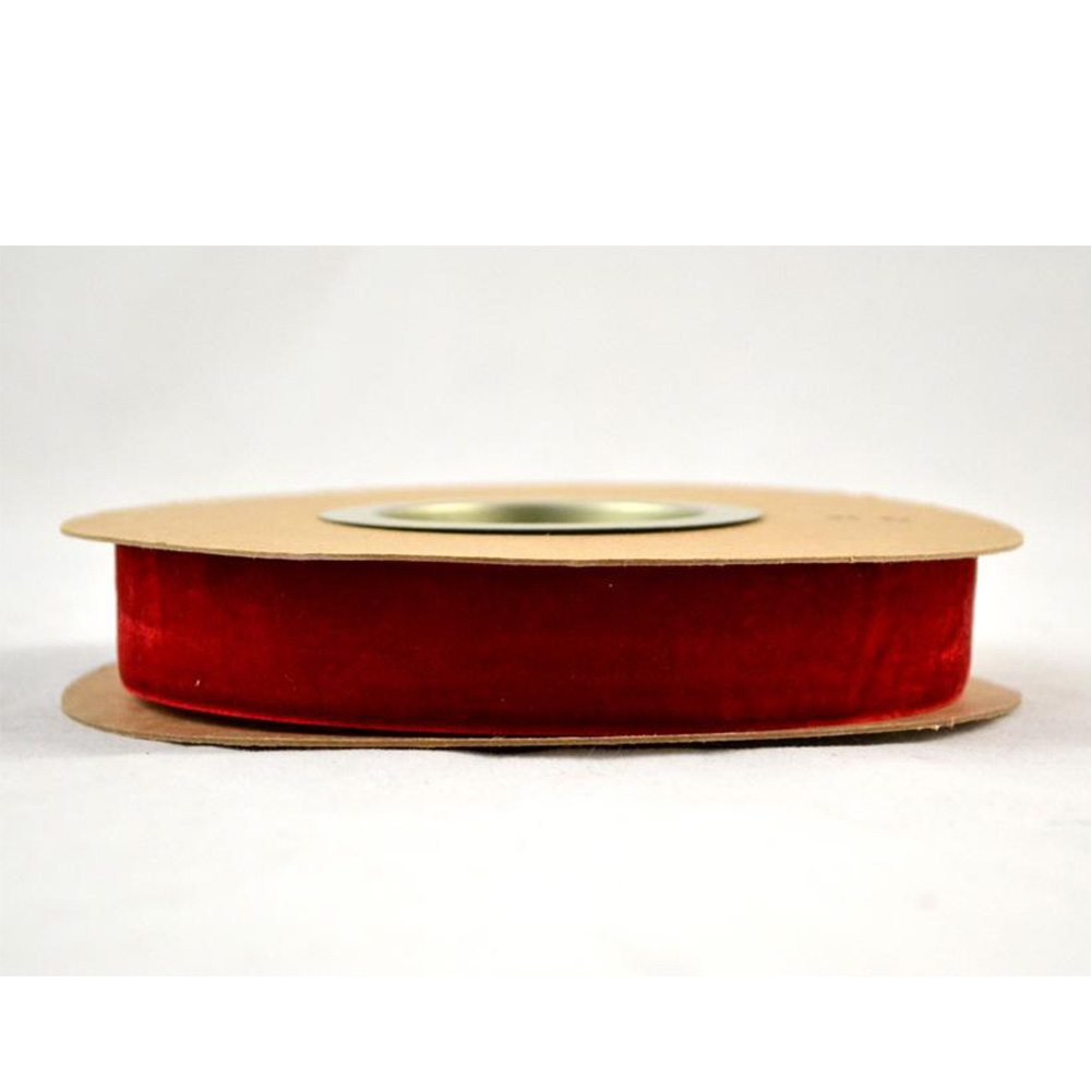 Κορδέλα Βελούδινη Κόκκινη 1.2cm x 9m Κορδέλα Βελούδινη Κόκκινη 1.2cm x 9m