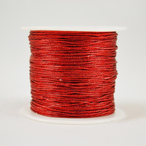 Κορδόνι Μεταλλικό Κόκκινο 1mm x 100m