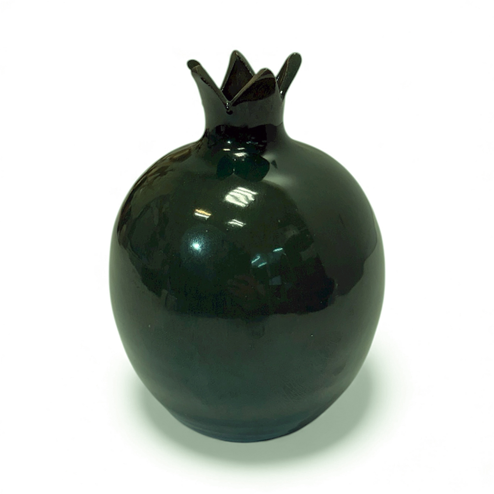 Κεραμικό Ρόδι Πράσινο 13cm Κεραμικό Ρόδι Πράσινο 13cm