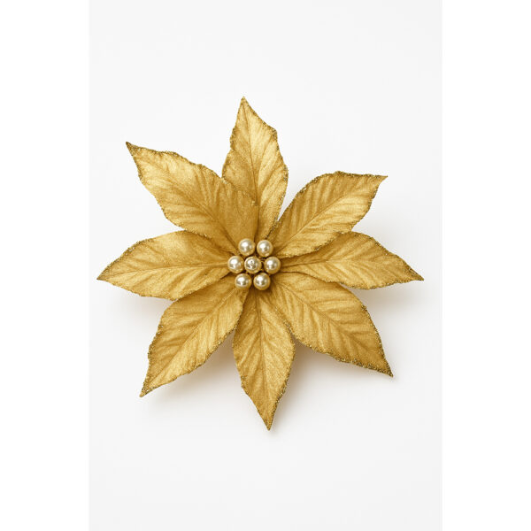 Λουλούδι Αλεξανδρινό Χρυσό Με κλιπ