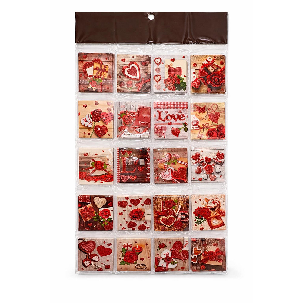 NS2509-101C Κάρτες Βαλεντίνου 96 Pack