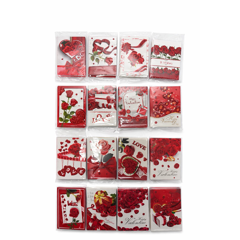 NS2509-101D Κάρτες Βαλεντίνου 96 Pack