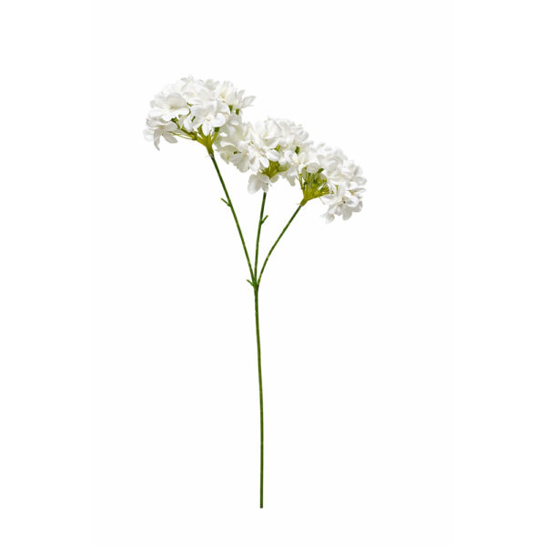 Κλαδί Ορτανσίας Λευκό 65cm