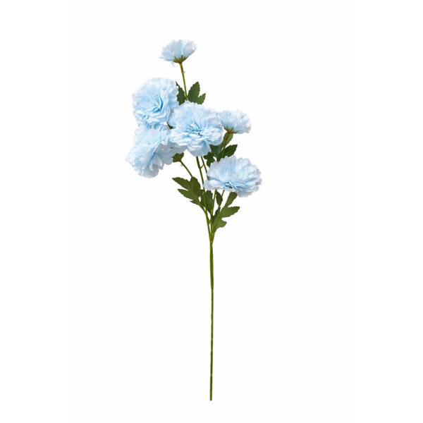 Κλαδί Χρυσάνθεμο Γαλάζιο 77cm